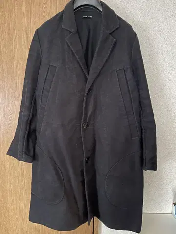 FRANK LEDER 저먼 가죽 코트 S