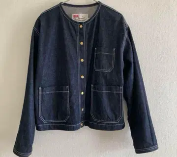 [ Traditional Weatherwear ] 데님 노카라 자켓