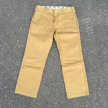 Dickies 874 와이드 치노 워크 팬츠 베이지