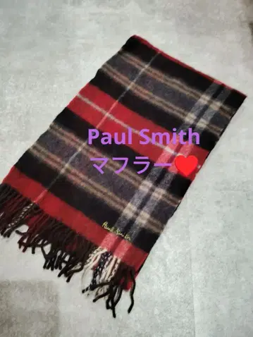 Paul Smith 체크 무늬 머플러 남성용 여성용