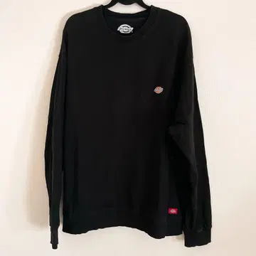 Dickies 긴팔 티셔츠 자수 로고