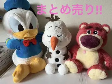 도널드 덕 올라프 로쏘 봉제 인형 세트