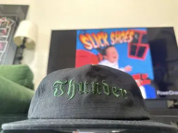 USA CA Thunder Trucks 스케이트보드 캡 블랙