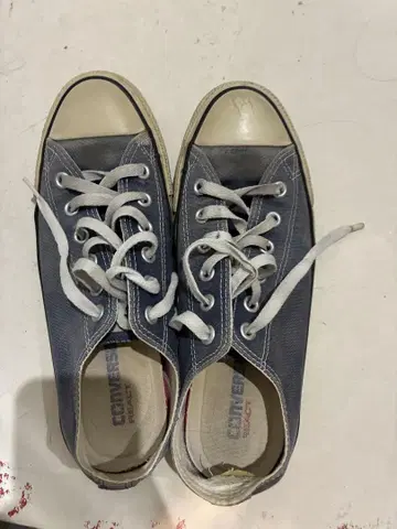 CONVERSE 다크 블루 로우컷 스니커즈