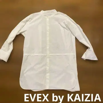 EVEX by KAIZIA 에베 화이트 긴팔 셔츠 사이즈 40
