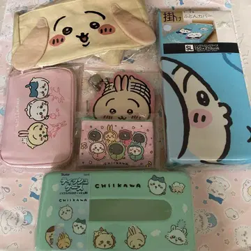 치이카와 (먼작귀) 이불 커버, 토끼 토트백 등
