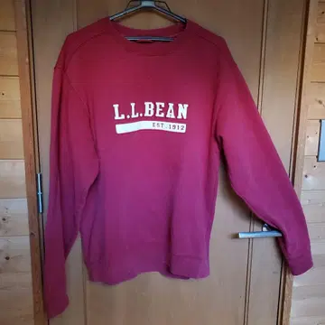 00s L.L.BEAN 맨투맨 버건디 구제 의류
