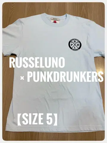 Russeluno x PUNKDRUNKERS 콜라보 T셔츠