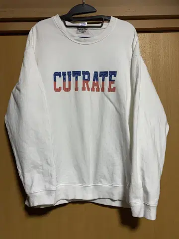 The Cut Rate CUTRATE 로고 맨투맨