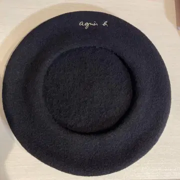 agnes b. 베레모 블랙 블랙