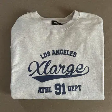 XLARGE 그레이 트레이닝복