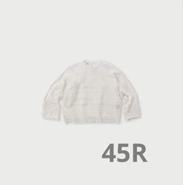 카디de 컷워크 블라우스