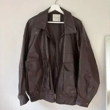 [ 새상품급 ] FREAKS STORE 브라운 가죽 자켓