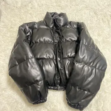 블랙 다운 자켓