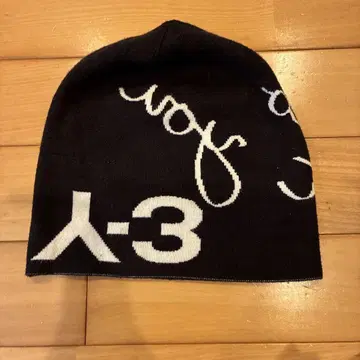 Y-3 블랙 니트 모자