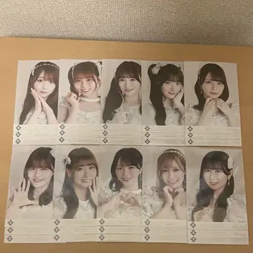 이코라부 브로마이드 보석 의상 풀컴프 사사키 마이카 노구치 이오리