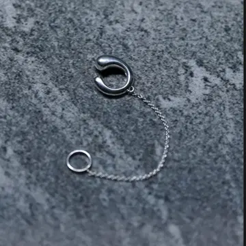 OX JEWELRY 하이엔드 이어 커프 '체인'