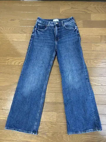 H&M 와이드 데님 팬츠 EUR 38 / US 6