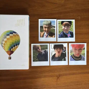 BTS YOUNG FOREVER 폴라로이드 5장 세트