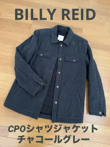 BILLY REID CPO 셔츠 자켓 차콜 그레이