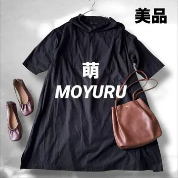 센소유니코  MOYURU 원피스 코튼 블랙