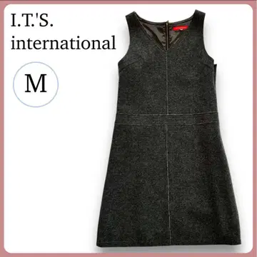 새상품급 I.T.'S. international 오버롤 스커트 울