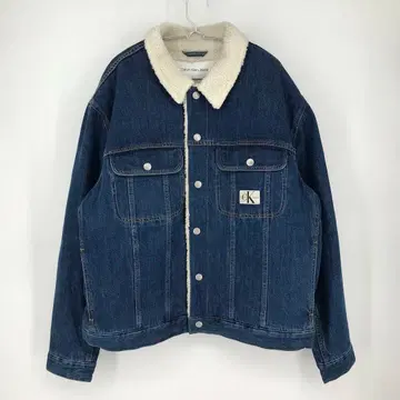 캘빈클라인 데님 자켓 XL 보아 쉘파