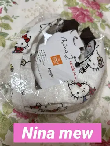 [택 포함 새상품] 니나 뮤우 키티 머리띠