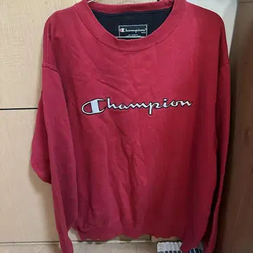 Champion 빨간색 트레이닝복 XL