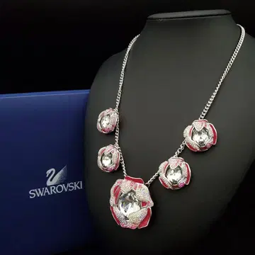Swarovski 목걸이 오센틱 플라워즈 크리스탈 빅 사이즈