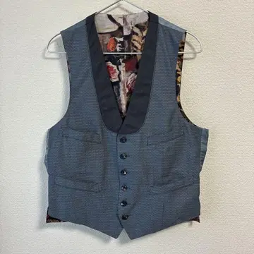 폴스미스 컬렉션 베스트 올 패턴 꽃무늬 베스트