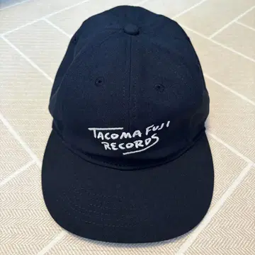 TACOMA FUJI RECORDS 로고 캡 네이비