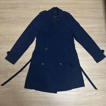 BANANA REPUBLIC 네이비 트렌치코트 XS