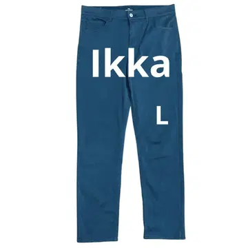 Ikka 데님 L 파랑