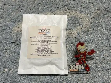 MARVEL 토콘 파이팅 소울즈 핀 배지 아이언맨