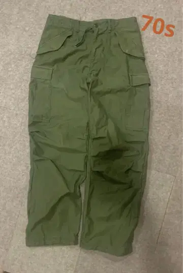 빈티지 M-65 밀리터리 팬츠 78년