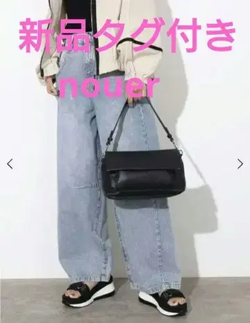 nouer 택 포함 새상품 엠보싱 백