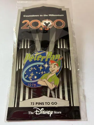 Disney Store 피터팬 핀 배지 1953