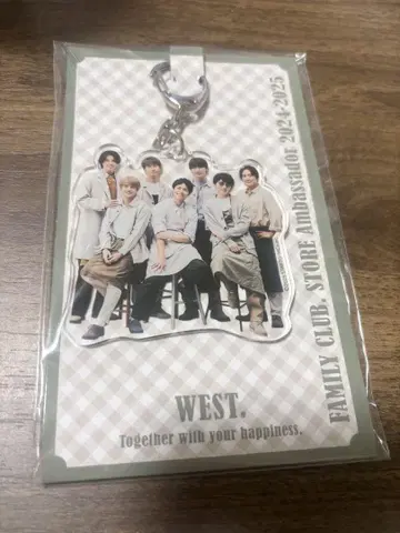 WEST. 아크릴 키링 패밀리 클라스 스토어