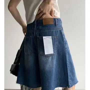 didot.showroom 워싱 버뮤다 데님 하프 팬츠