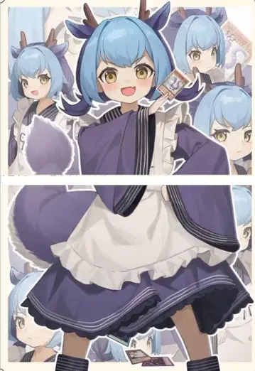 유희왕 카드 슬리브 6.3 x 9 60매입 드래곤메이드 라들리