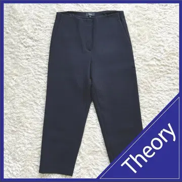 [Theory] 크롭 팬츠 (SIZE: 4) 블랙