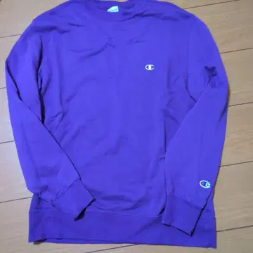Champion 퍼플 긴팔 트레이닝복