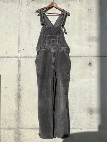 euro 90's corduroy overalls