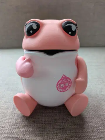 참이슬 진로 개구리 두꺼비 피규어