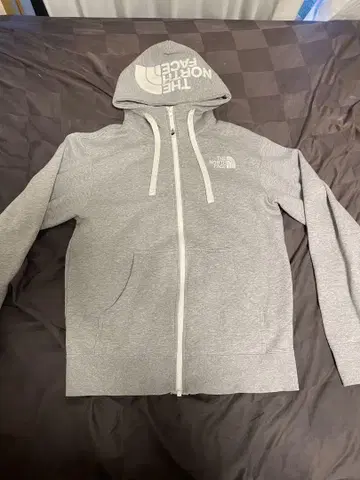 THE NORTH FACE 그레이 후드티 S