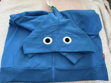 파랑 피크민 후드티 L 사이즈