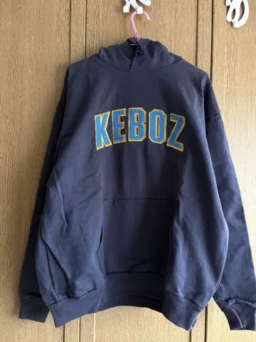KEBOZ 다크 그레이 후드티 M