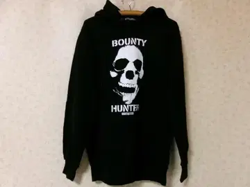 99316 BOUNTY HUNTER 후드티 스컬 블랙