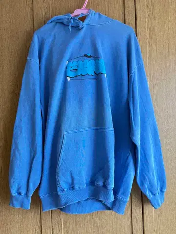 XLARGE 파랑 그래픽 후드티